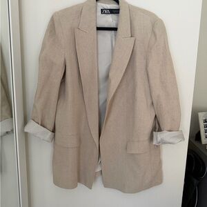 Zara Light Tan Men's Blazer